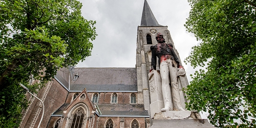 В Бельгии осквернили статую короля в знак протеста против расизма