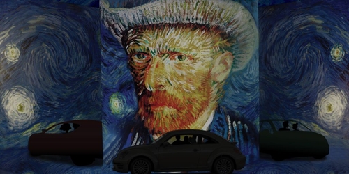 В Торонто устроили выставку Винсента ван Гога в машине