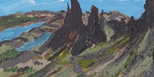 Британские художники создают «мини-шедевры» ради благотворительности