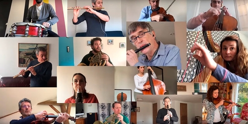 Французский оркестр записал «Болеро» Равеля в домашних условиях