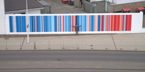 В Джерси появилось граффити об изменении климата