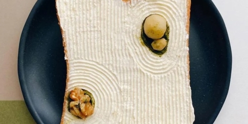 Японская художница создала съедобный «сад камней»