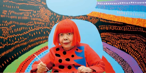 Яеи Кусама написала послание коронавирусу