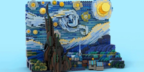 Lego выпустит набор по «Звездной ночи» Винсента ван Гога